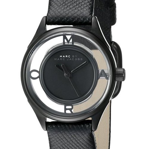 マークバイマークジェイコブス　時計　レディース　ティザー　MBM1384　ブラックレザーベルト - 腕時計の通販ならワールドウォッチショップ
