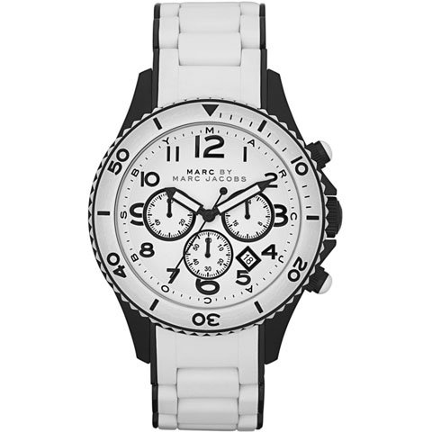 マークバイマークジェイコブス 腕時計 メンズ ラージロック MBM2573 クロノグラフ シリコンラバー - 腕時計の通販ならワールドウォッチショップ