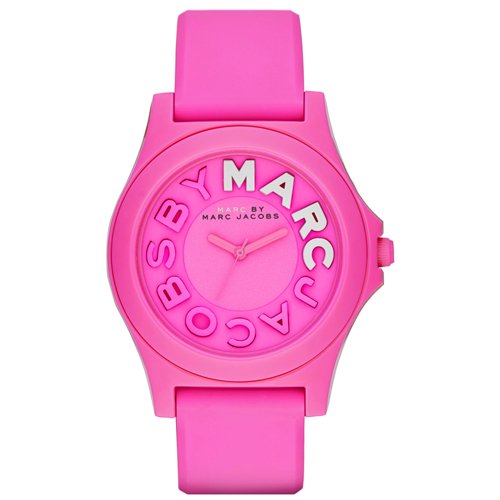 マークバイマークジェイコブス　時計　レディース　MBM4023　スローン　ピンク×ピンクラバーベルト - 腕時計の通販ならワールドウォッチショップ