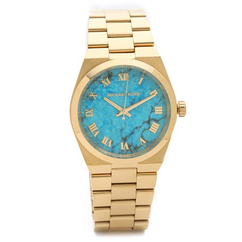 マイケルコース 腕時計 ターコイズブルー - 腕時計