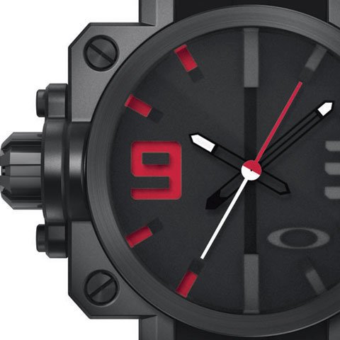 オークリー 腕時計 ギアボックス 10-062 ステルスブラック - 腕時計の