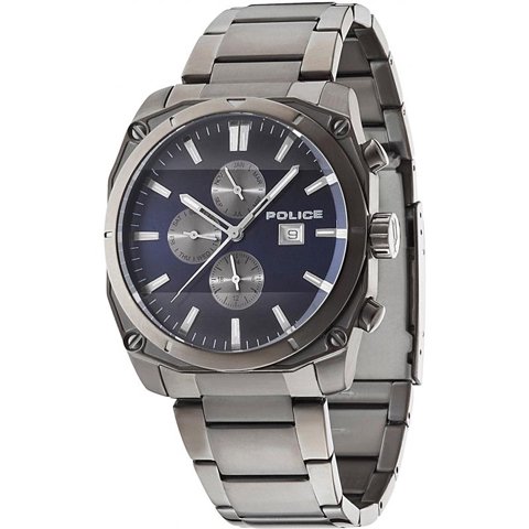 ポリス　腕時計　メンズ　ミラノ　PL14099JSU/03M　ブルー×ステンレススチール - 腕時計の通販ならワールドウォッチショップ