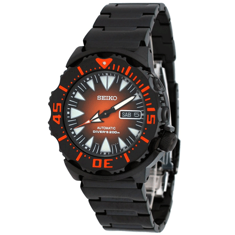 セイコー　逆輸入　ダイバーズウォッチ　SRP311　スーペリア　オレンジ×ブラック - 腕時計の通販ならワールドウォッチショップ