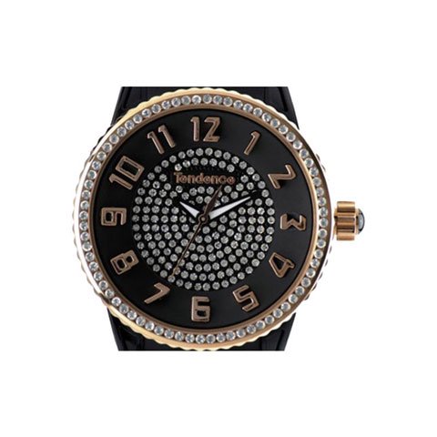 テンデンス 腕時計 ガリバー ミディアム T02093008SS ブラック 