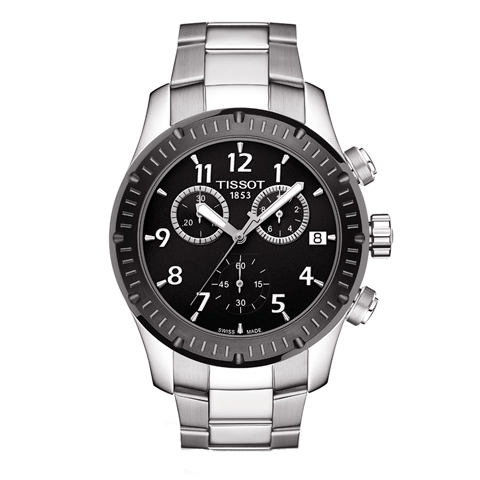 ティソ　腕時計　T-スポーツ　V8 T0394172105700　ブラック×シルバー - 腕時計の通販ならワールドウォッチショップ