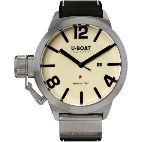 ユーボート 腕時計 クラシコ 45 AS 2 ベージュダイヤル - 腕時計の通販