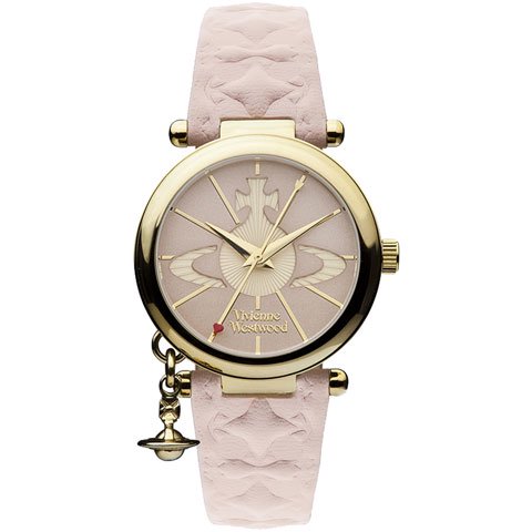 ヴィヴィアン・ウエストウッド　腕時計　オーブ2　VV006PKPK ゴールド×ピンクレザーベルト - 腕時計の通販ならワールドウォッチショップ