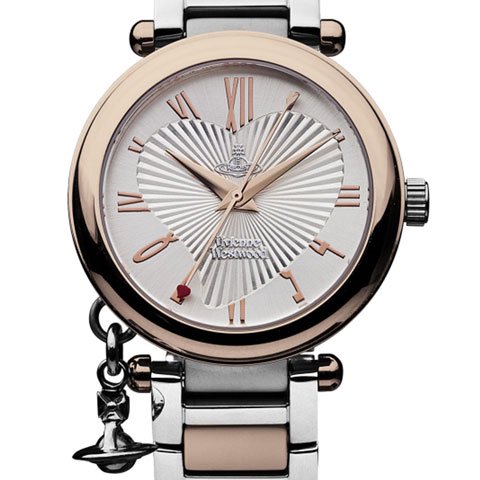 ヴィヴィアン・ウエストウッド　腕時計　オーブ　VV006RSSL　ローズゴールド×シルバー - 腕時計の通販ならワールドウォッチショップ