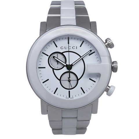 グッチ 腕時計 メンズ Gｰタイムレス クロノグラフ YA101345 ホワイト 