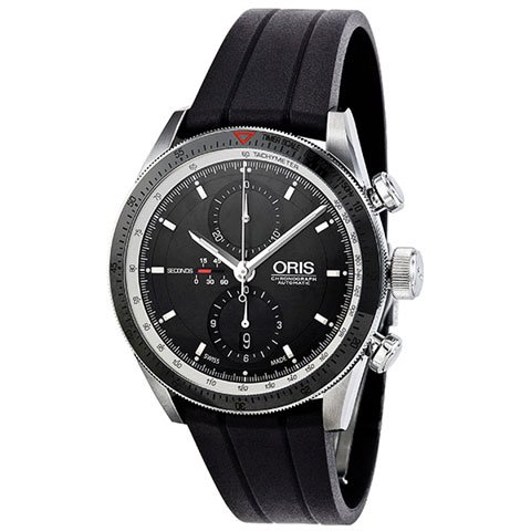 オリス 腕時計 アーティックス GT 674-7661-4154RS ブラック×ブラック 