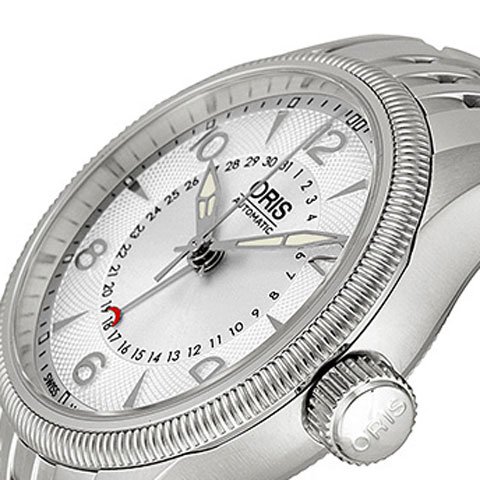 オリス　腕時計　ビッグクラウン　ポインターデイト　754-7679-4061　シルバー×シルバー - 腕時計の通販ならワールドウォッチショップ