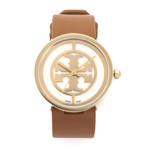 トリーバーチ 腕時計 TRB4004 ブラウンレザーベルト - 腕時計の通販