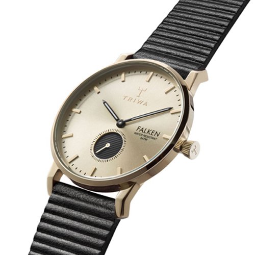 トリワ　腕時計　ファルケン　FAST107WC010112　ゴールド×ブラックレザー - 腕時計の通販ならワールドウォッチショップ