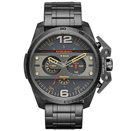 ディーゼル　時計　メンズ　アイアンサイド　DZ4363 　グレーダイアル×ガンメタルステンレスベルト- 腕時計の通販ならワールドウォッチショップ
