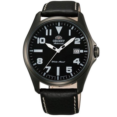 オリエント　時計　ウィングマン　ER2D001B　オートマチック　ブラックダイアル×ブラックレザーベルト- 腕時計の通販ならワールドウォッチショップ