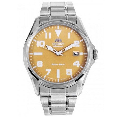 オリエント　時計　ウィングマン　ER2D006N　オートマチック　ブラウンダイアル×ステンレスベルト- 腕時計の通販ならワールドウォッチショップ
