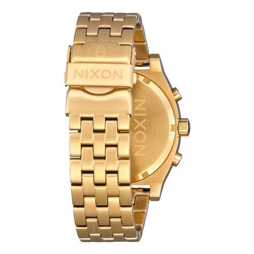 Nixon time teller chrono gold new arrivals