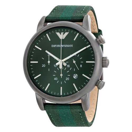 エンポリオアルマーニ 腕時計 AR1950 ルイジ グリーン - 腕時計の通販ならワールドウォッチショップ