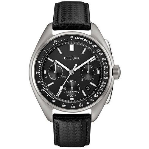 ブローバ　時計　ムーンウォッチ　96B251　ブラック×ブラックレザーベルト - 腕時計の通販ならワールドウォッチショップ