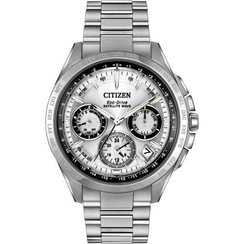 シチズン/Citizen　逆輸入　サテライトウェーブ F900　エコドライブ　CC9010-74A　シルバーダイアル×シルバーチタンベルト-  腕時計の通販ならワールドウォッチショップ