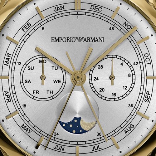 エンポリオアルマーニ/Emporio Armani/時計/スイスメイド/クラシックコレクション/ARS4204/シルバーダイアル×ブルーレザーベルト-  腕時計の通販ならワールドウォッチショップ