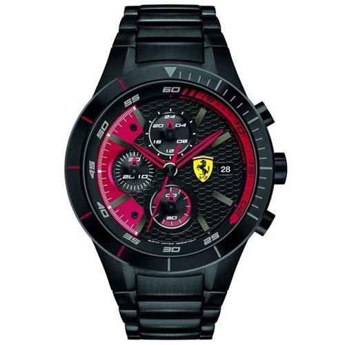 スクーデリア・フェラーリ/Scuderia Ferrari/時計/RED REV EVO/0830264/ブラックダイアル×ブラックステンレスベルト-  腕時計の通販ならワールドウォッチショップ