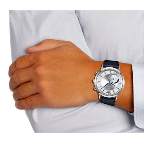 エンポリオアルマーニ/Emporio  Armani/時計/メンズ/コネクテッド/ART3003/スマートウォッチ/シルバーダイアル/ネイビーレザーベルト-  腕時計の通販ならワールドウォッチショップ