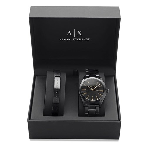 アルマーニエクスチェンジ Armani Exchange 腕時計 メンズ AX7102 ツヤ消しブラック×ブラック