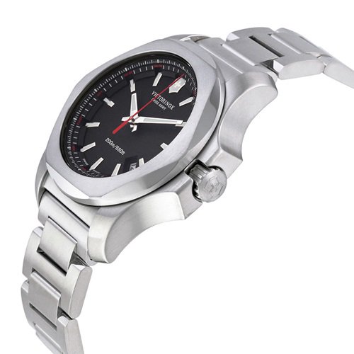 ビクトリノックススイスアーミー/VICTORINOX SWISS ARMY/腕時計/INOX/241723.1/200m防水/ブラック×シルバー