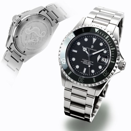スタインハート/Steinhart/腕時計/オーシャン/Ocean 1 Black Ceramic/ダイバーズウォッチ/メンズ/スイスメイド
