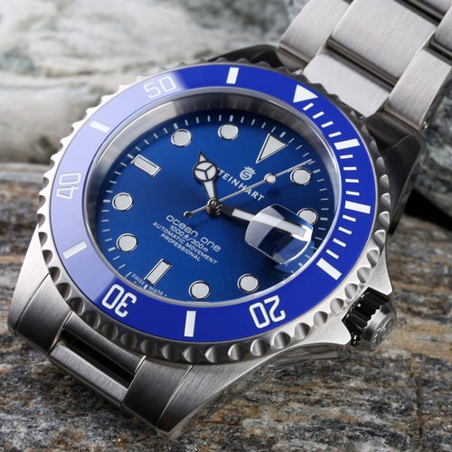 スタインハート/Steinhart/腕時計/オーシャン/Ocean 1 Premium Blue  Ceramic/ダイバーズウォッチ/メンズ/スイスメイド