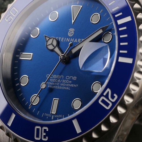 スタインハート/Steinhart/腕時計/オーシャン/Ocean 1 Premium Blue  Ceramic/ダイバーズウォッチ/メンズ/スイスメイド