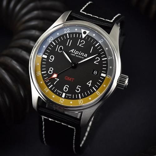 アルピナ/Alpina/腕時計/STARTIMER PILOT GMT/メンズ/スイスメイド/AL ...