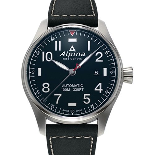 アルピナ/Alpina/腕時計/STARTIMER PILOT/メンズ/スイスメイド/AL-525NN4S6/パイロットウォッチ/ダークブルー
