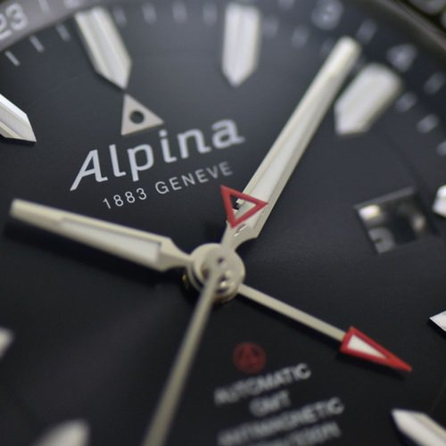 人気商品の メーカシチズンをお借り Alpina 腕時計 レザーベルト - www 