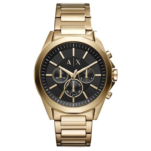 アルマーニエクスチェンジ/Armani Exchange/腕時計/メンズ/クロノグラフ/AX2611/ブラック×ゴールド