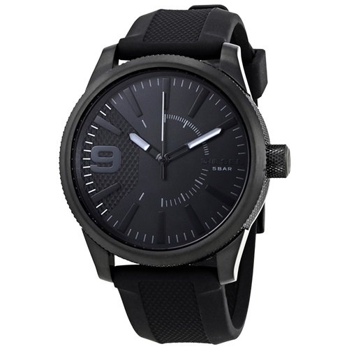 新品✨ディーゼル DIESEL ラスプ クオーツ 腕時計 DZ1807 ブラック - 時計