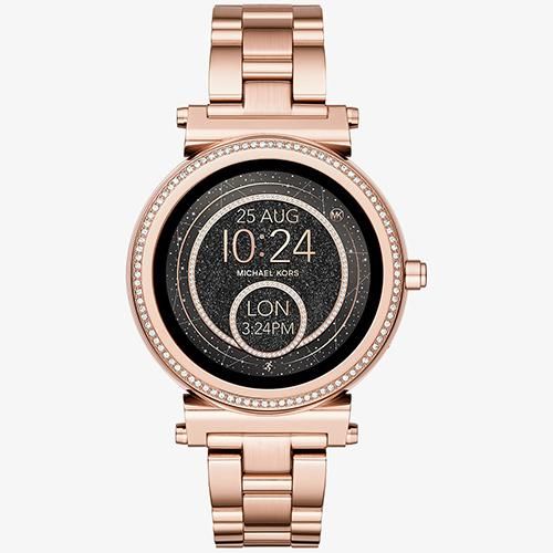 MICHAEL KORS 腕時計 スマートウォッチ アクセス ピンクゴールド | www ...