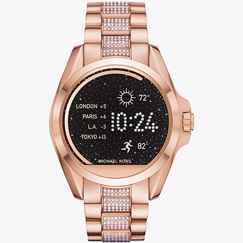 新製品情報も満載 マイケルコース スマートウォッチ MKT5047 ランウェイ ローズゴールド 腕時計(デジタル)