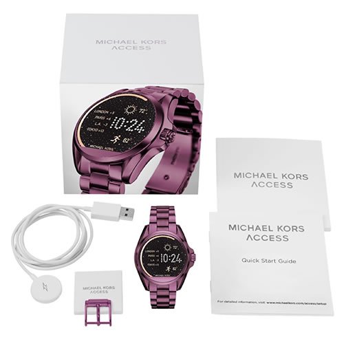 マイケルコース 腕時計 ピンクパープル
