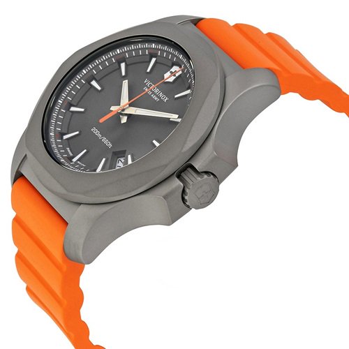 ビクトリノックス/VICTORINOX Swiss Army/腕時計/I.N.O.X./イノックス/メンズ/241758/チタン/オレンジ
