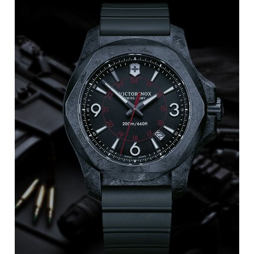 ビクトリノックス　カーボン腕時計　241777 イノックス腕時計(アナログ)