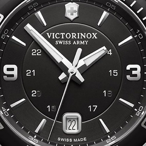 ビクトリノックス/VICTORINOX Swiss Army/腕時計/Maverick/マーベリック/メンズ/クォーツ/241698/ブラックラバー