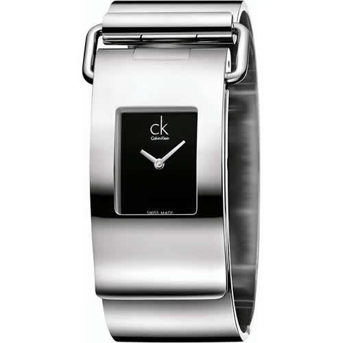Calvin Klein/カルバンクライン/レディース腕時計/Pump/パンプ/K3K2M111/ブラック×シルバー -  腕時計の通販ならワールドウォッチショップ