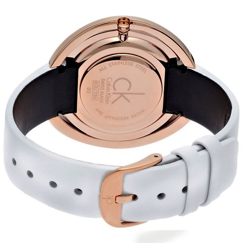 Calvin Klein/カルバンクライン/レディース腕時計/アグレゲート/K3U236L6/ホワイト×ピンクゴールド -  腕時計の通販ならワールドウォッチショップ