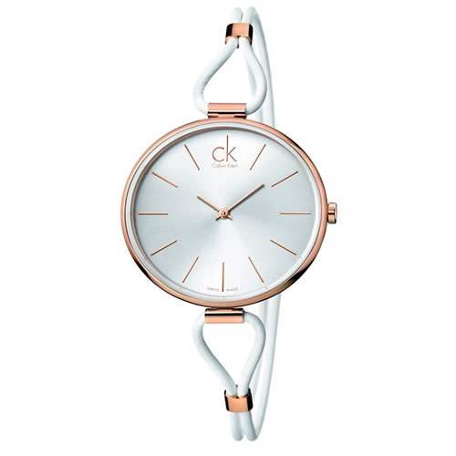 Calvin Klein カルバンクライン レディース腕時計 セレクション K3v236l6 シルバー ピンクゴールド 腕時計 の通販ならワールドウォッチショップ