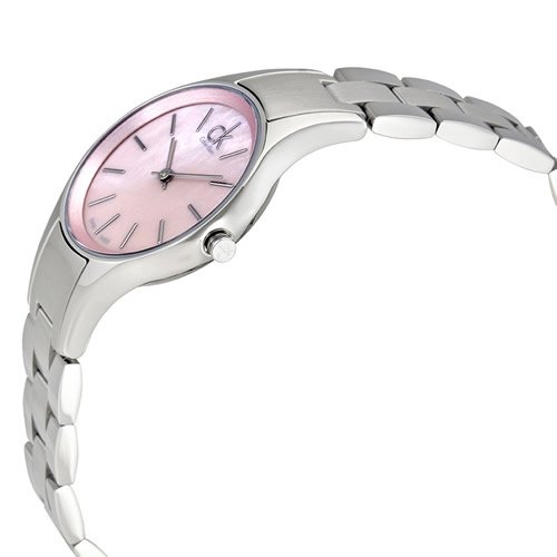 Calvin Klein/カルバンクライン/レディース腕時計/シンプリシティー/K432314E/ピンク×シルバー -  腕時計の通販ならワールドウォッチショップ