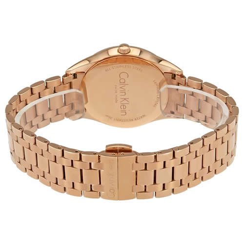 Calvin Klein/カルバンクライン/レディース腕時計/TIME/タイム/K4N23646/ホワイト×ローズゴールド -  腕時計の通販ならワールドウォッチショップ