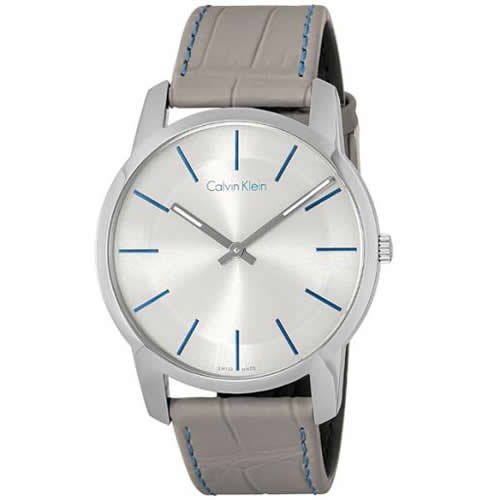 Calvin Klein/カルバンクライン/メンズ腕時計/City/K2G211Q4/シルバー×グレー - 腕時計の通販ならワールドウォッチショップ