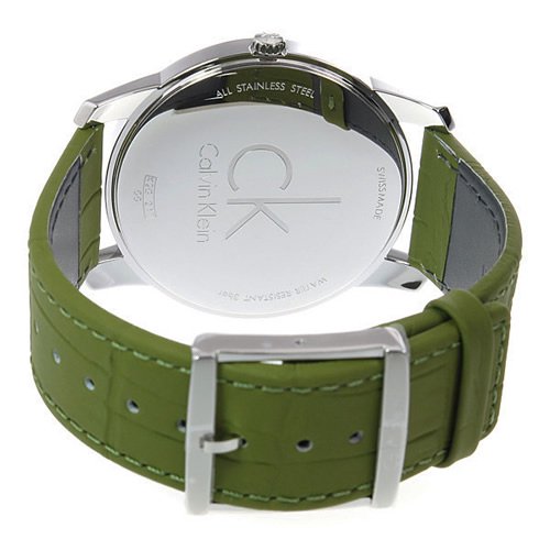 Calvin Klein/カルバンクライン/メンズ腕時計/City/K2G211WL/グリーン×グリーン - 腕時計の通販ならワールドウォッチショップ